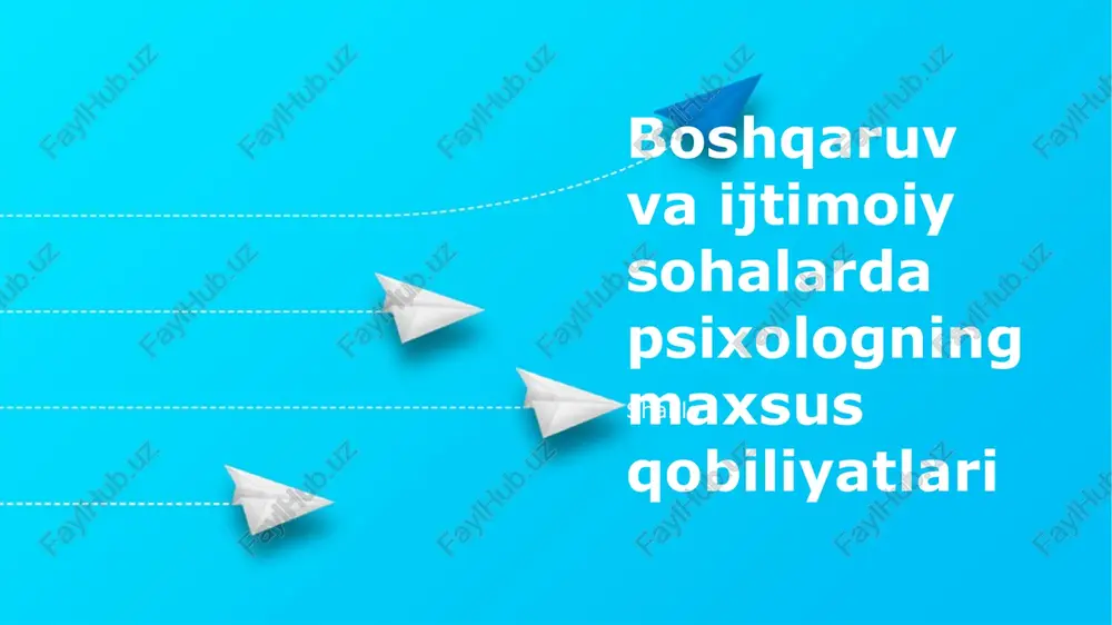 psixologik baholash va baho — PPTX