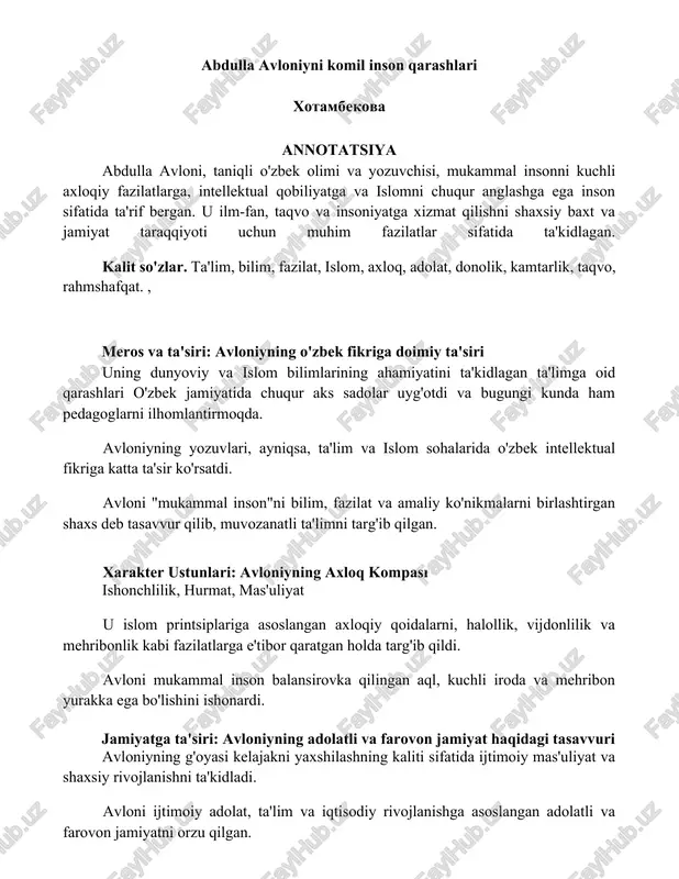 abdulla avloni — DOCX