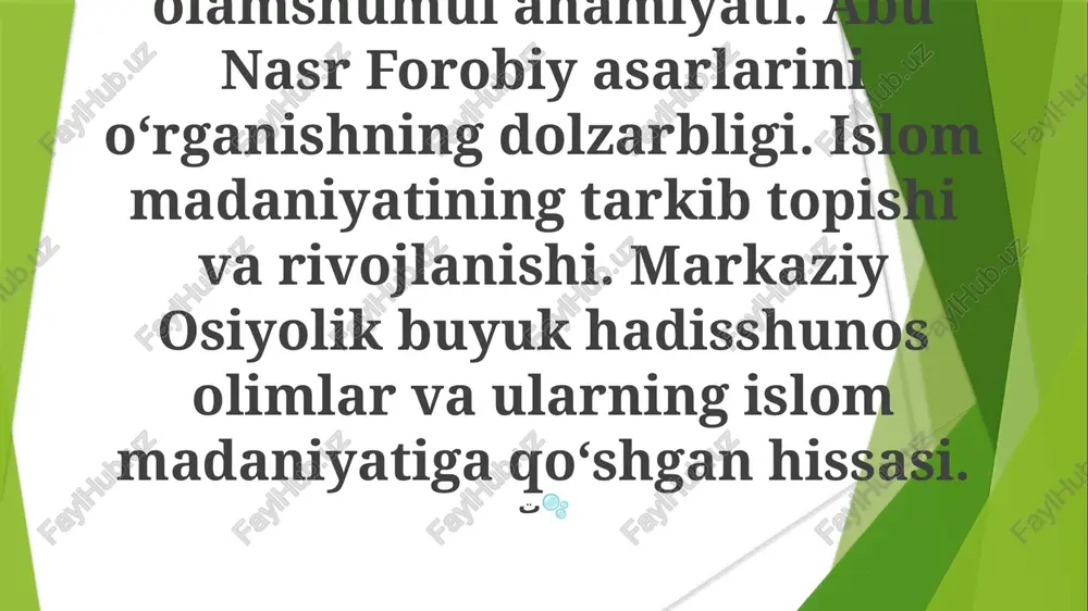 shahar qonunlari — PPTX