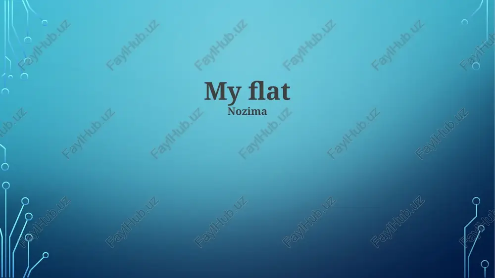 my flat — PPTX