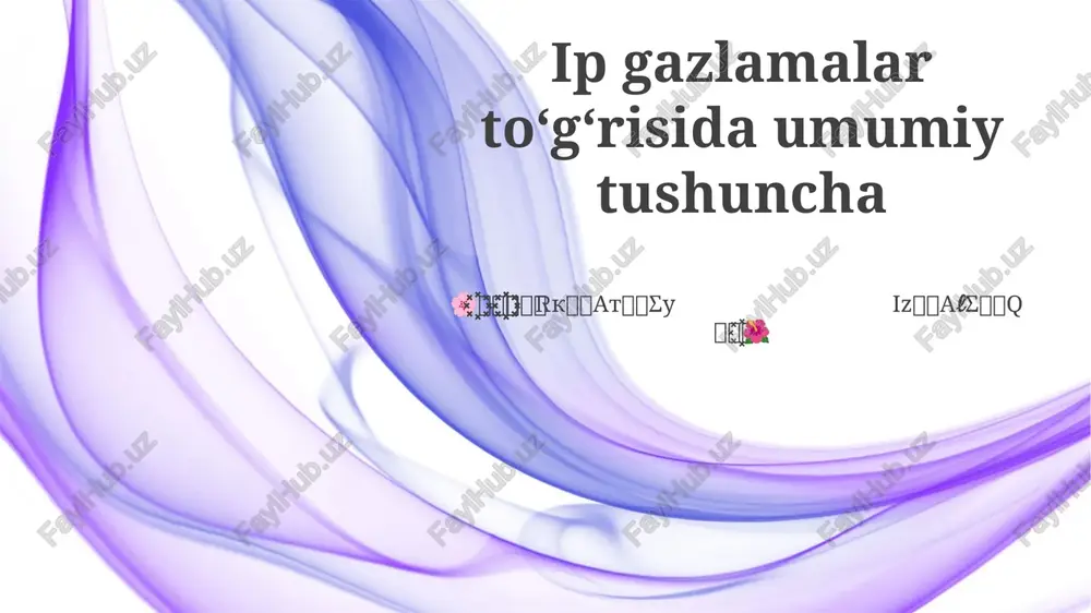ip skanerlar — PPTX