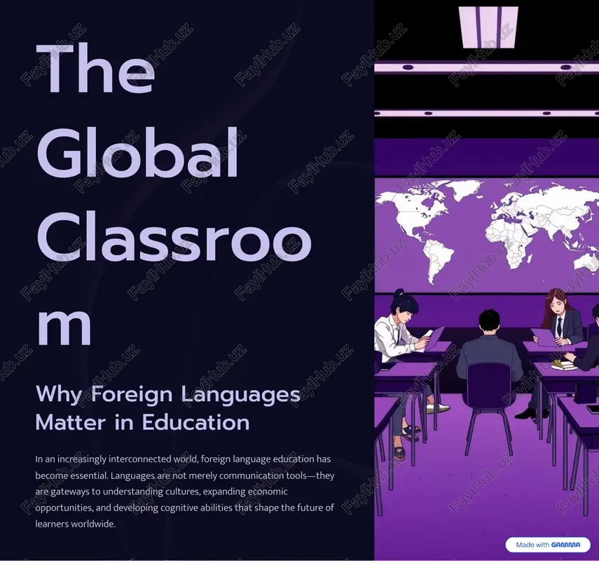 the global classroom — PDF