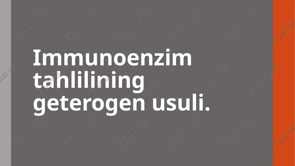 immunoenzimtahlilininggeterogenusuli — PPTX