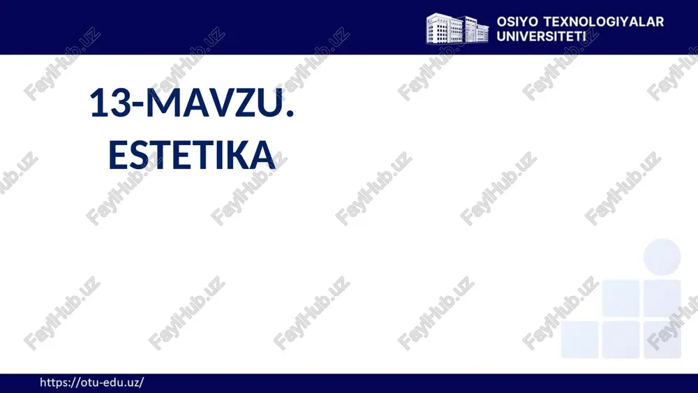 estetika — PPT