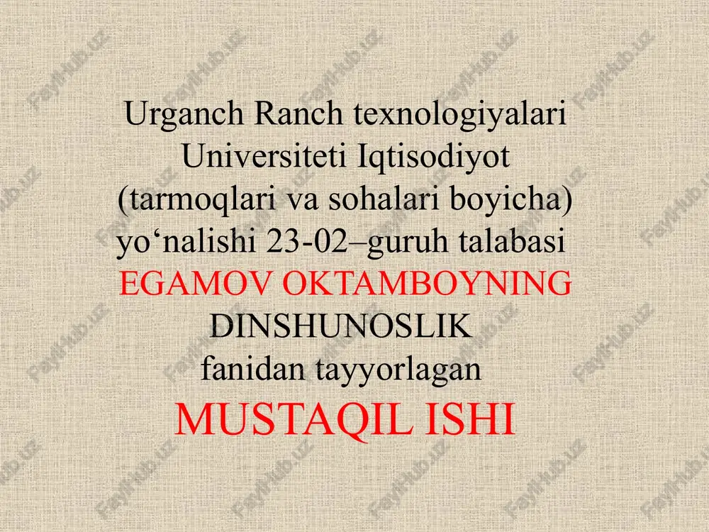 zardushtiylik — PPTX