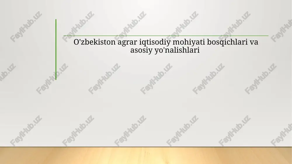 ma'muriy boshqaruv — PPTX