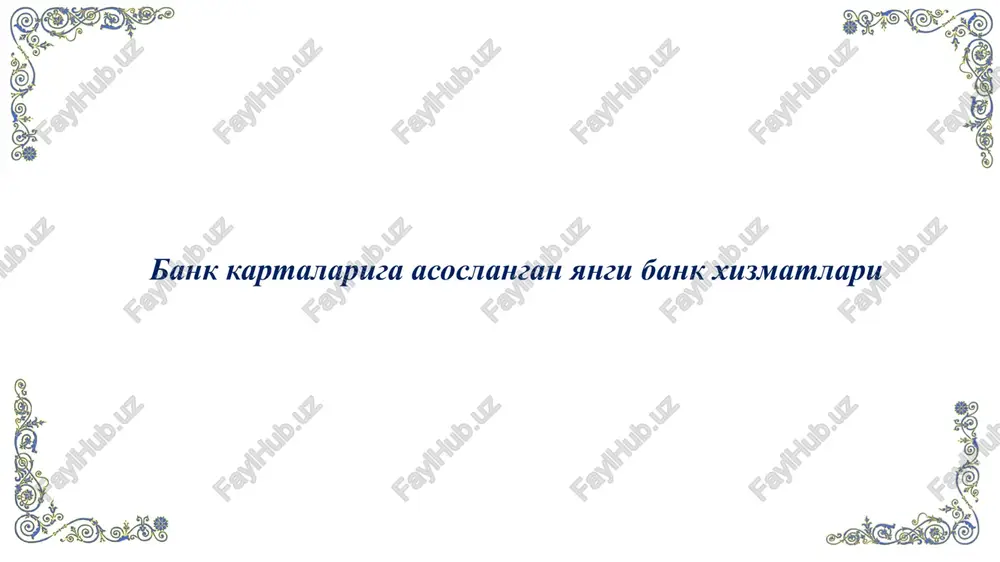 kobeyjing bank karta — PPTX
