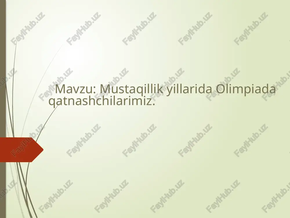 mustaqillikyillaridaolimpiadaqatnashchilarimiz — PPTX