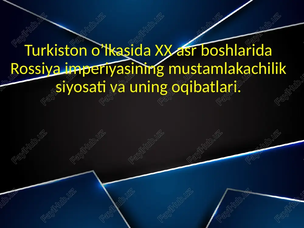 rossiya imperiyasi — PPTX