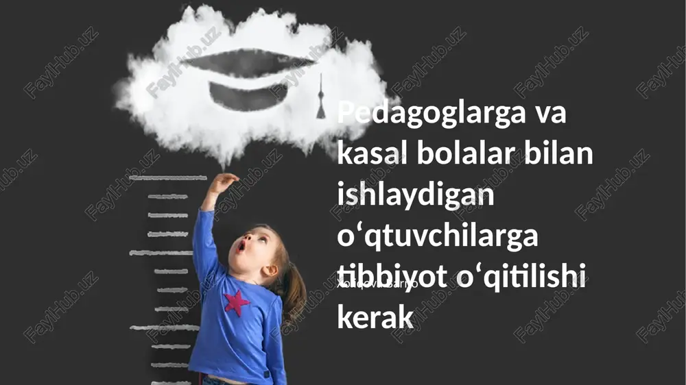 tibbiy tayyorgarlik tarbiyasi — PPTX