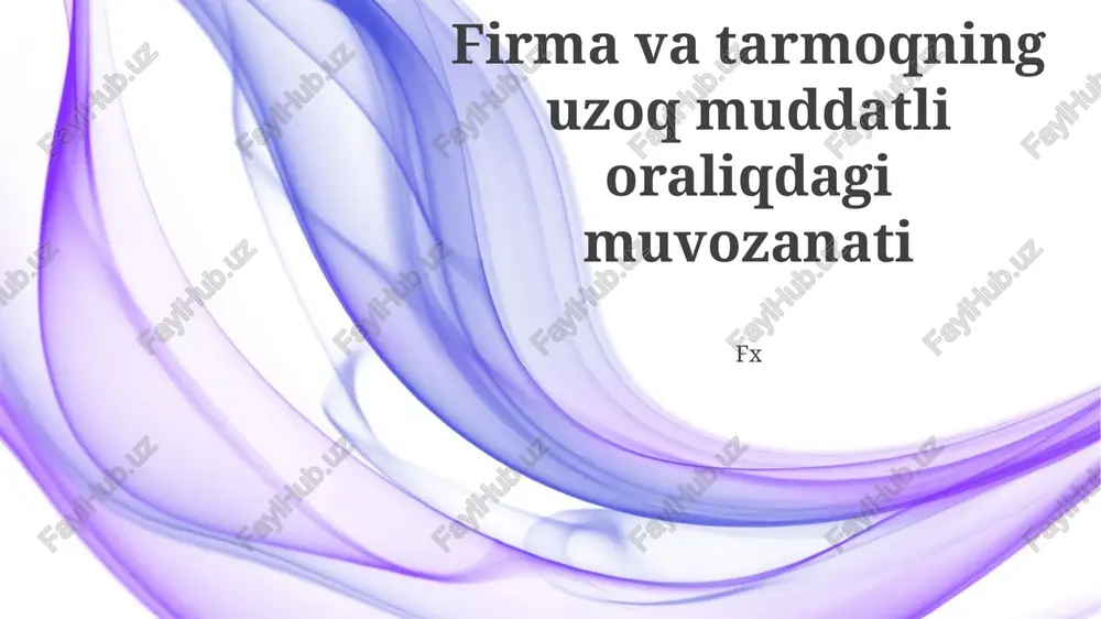 malakali xodimlar tarmog'i innovatsiya — PPTX