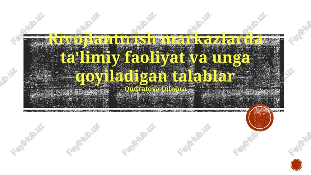 inklyuziv ta'lim — PPTX