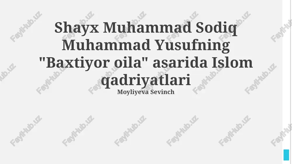 baxtiyor oila — PPTX