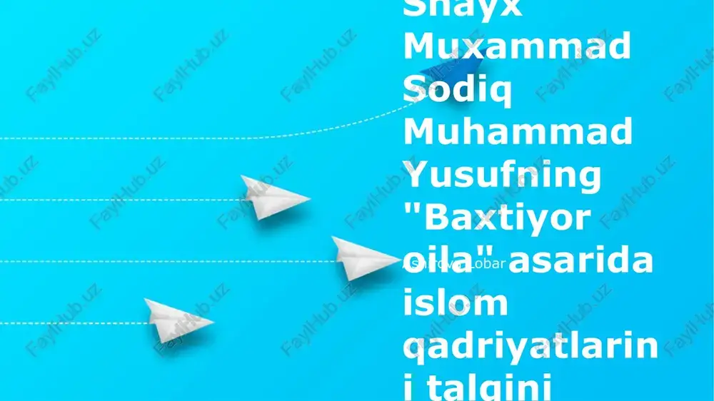 baxtiyor oila — PPTX