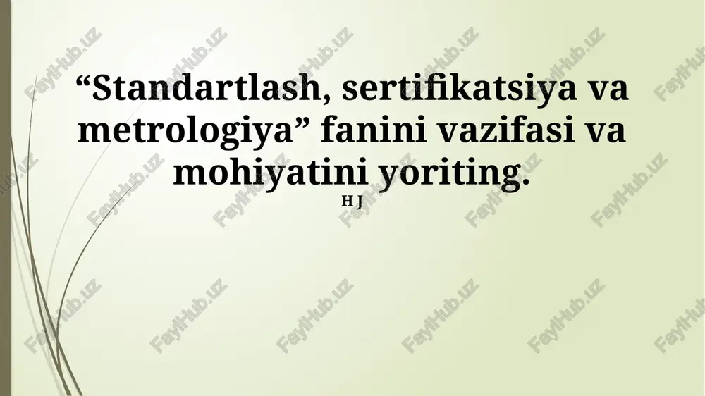iso 9001 kabi sertifikatlashtirish jarayoni — PPTX