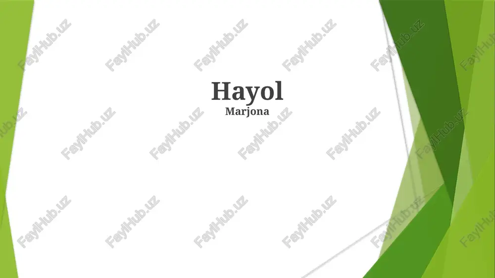 hayol — PPTX