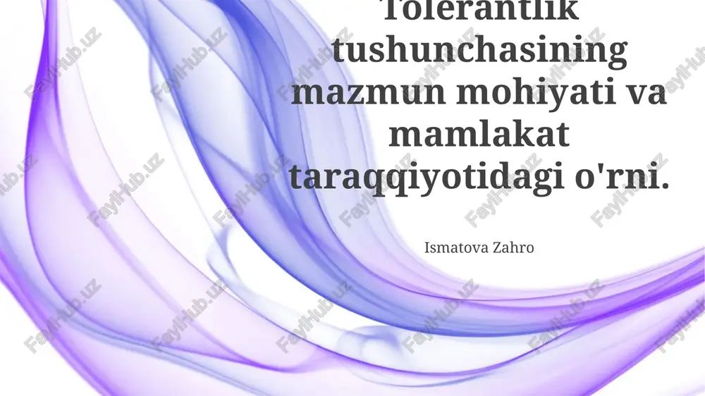 bag'rikenglik va siyosiy ishtirok — PPTX
