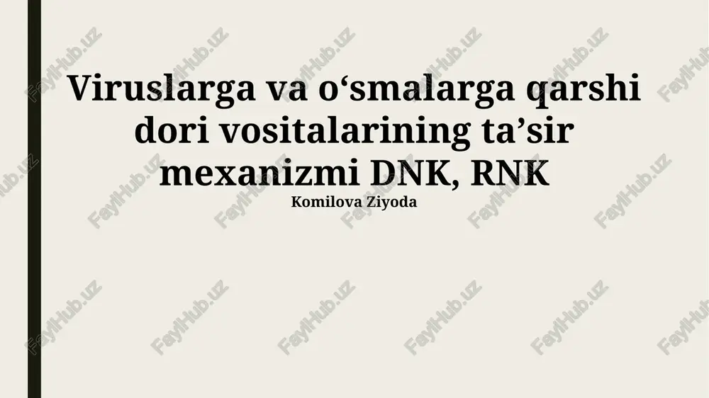 to'siq dorilar — PPTX