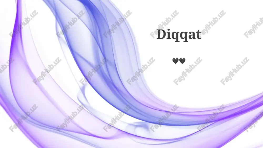 diqqat mexanizmlari — PPTX