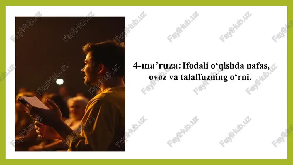 ifodali o‘qish — PPTX