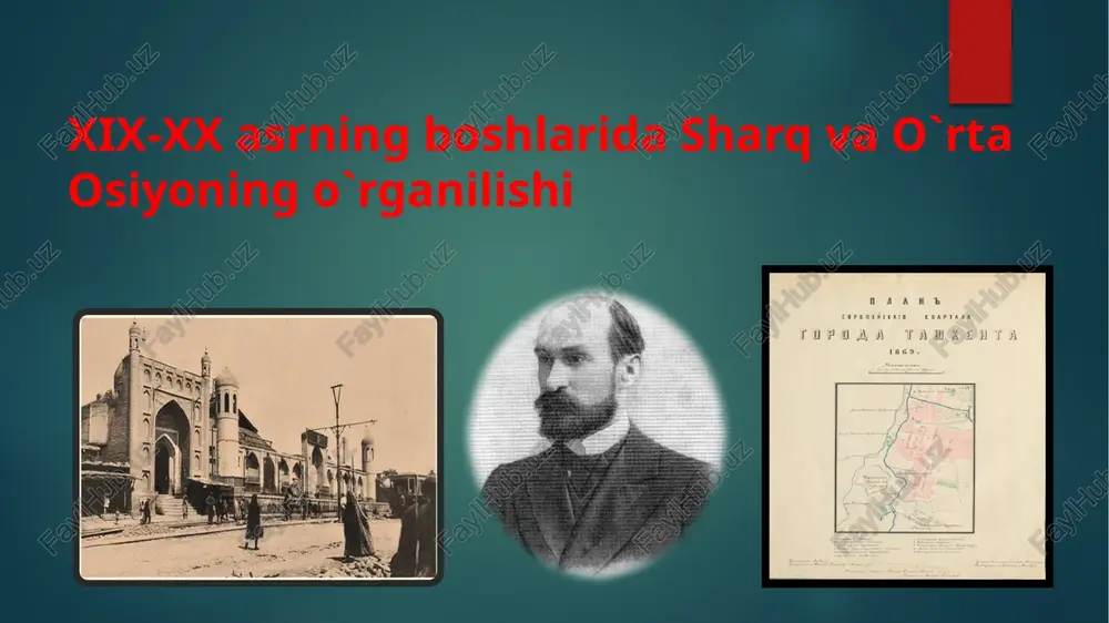 o`rta osiyo xonliklari tarixining yoritilishi — PPTX