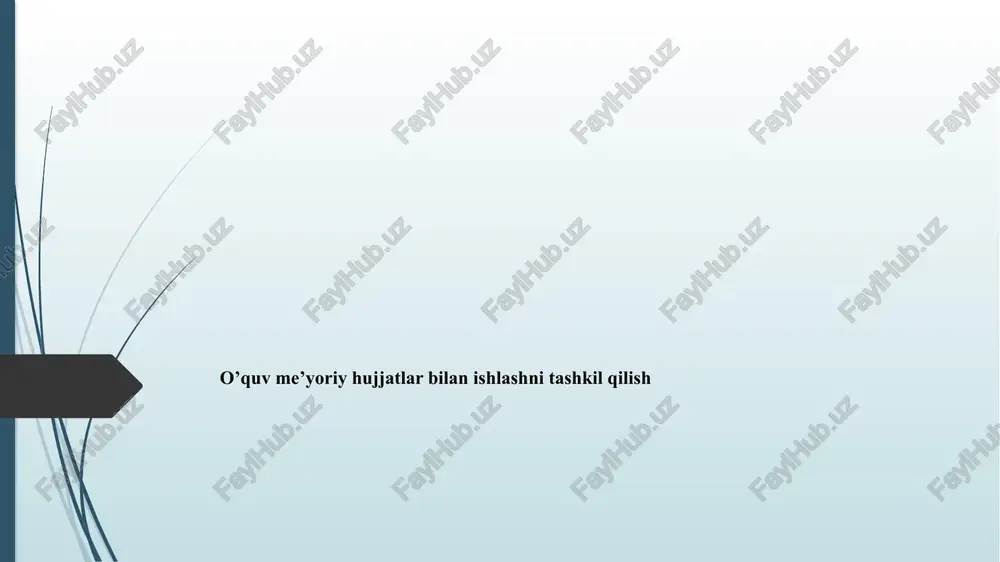 ta'lim to'g'risida — PPTX