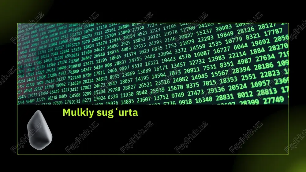 mulkiy sugʻurta — PPTX