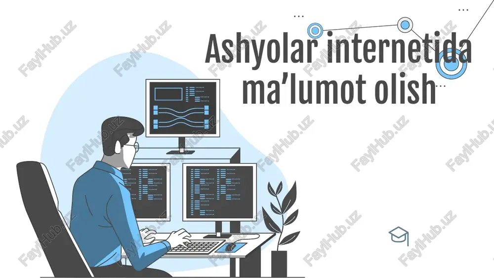 ashyolar interneti dama'lash — PPTX