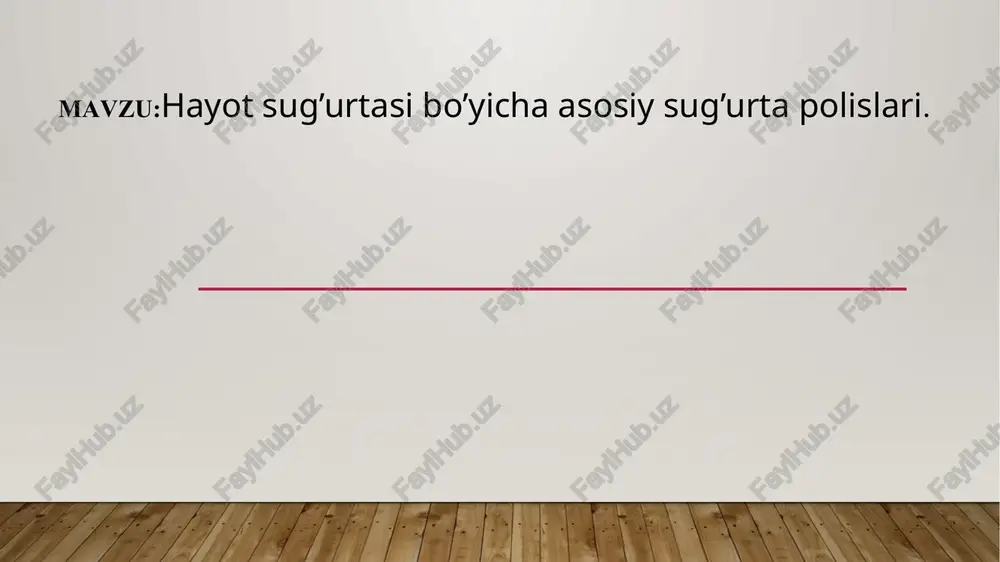 hayotsug’urtasibo’yichaasosiysug’urtapolislari — PPTX