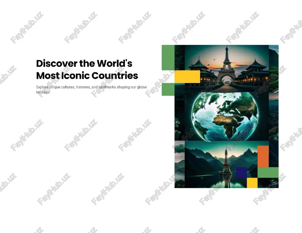 the famous countries in the world — PDF
