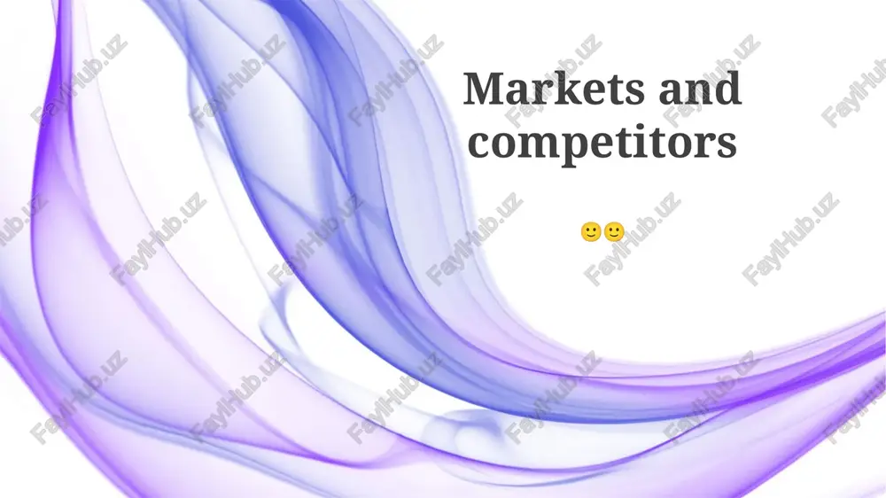 market overview — PPTX