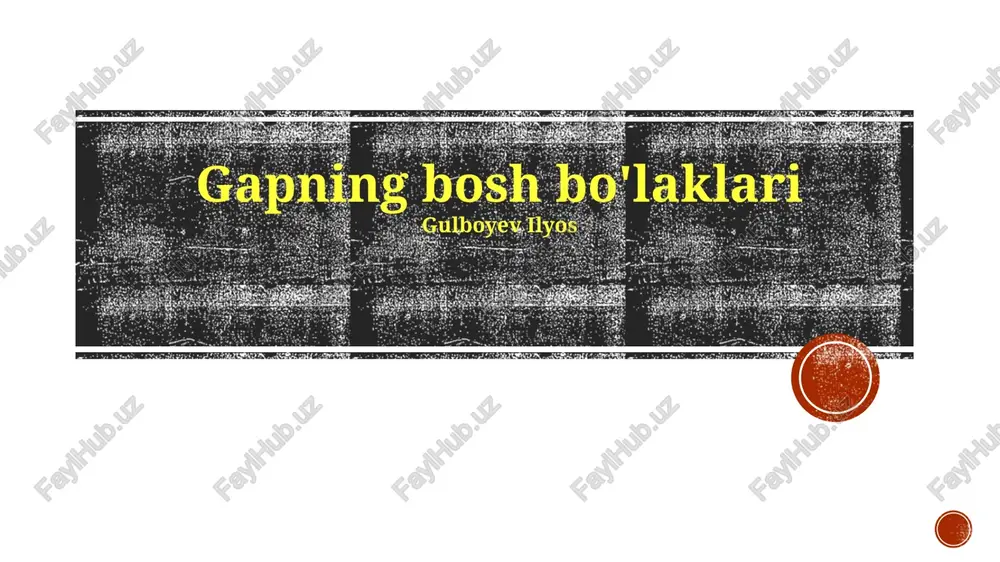 adabiyotdagi bo'sh joylar — PPTX