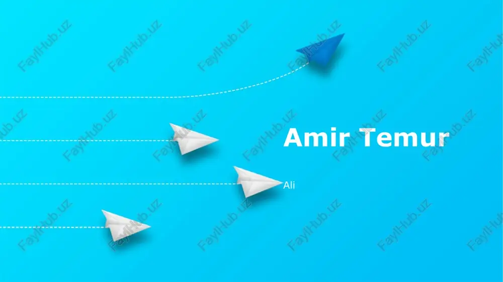 amir temur — PPTX