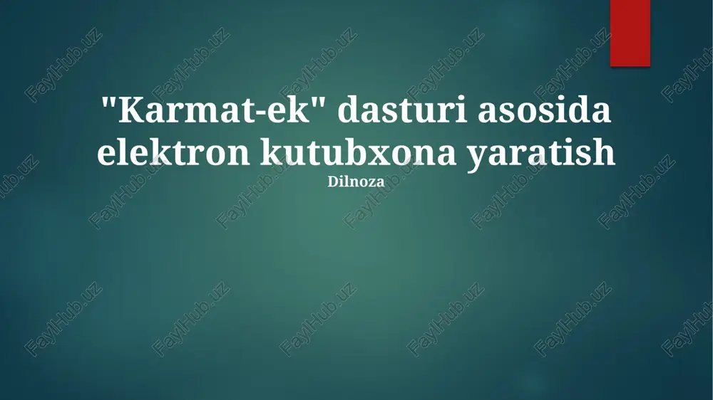 karmat-ek — PPTX