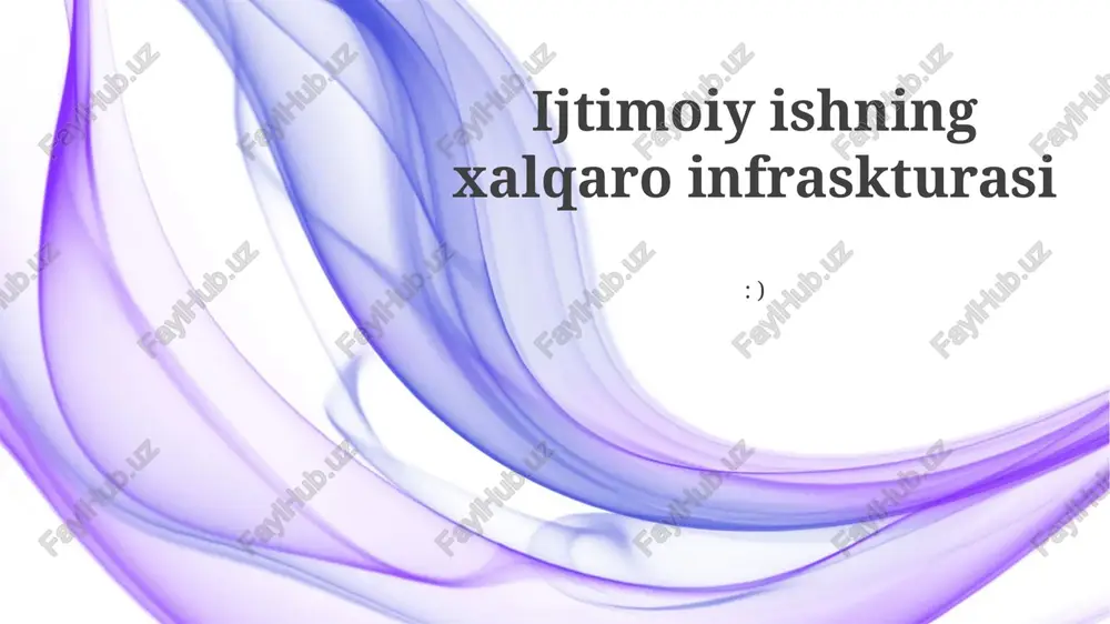xalqaro ijtimoiy ish tadqiqotlari — PPTX
