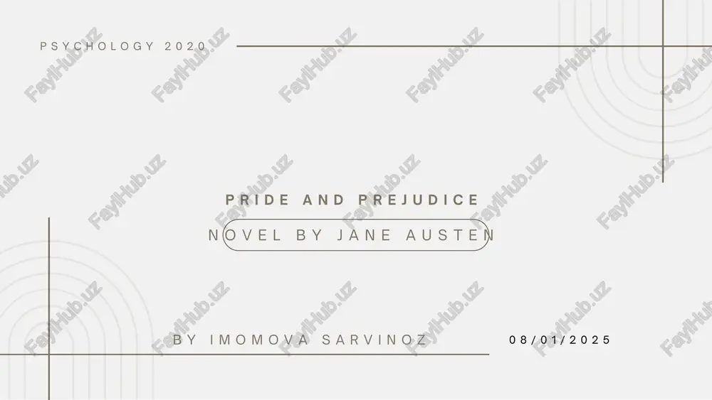 pride and prejudice — PDF