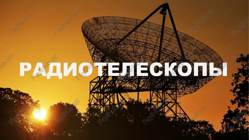radioteleskopi — PPTX