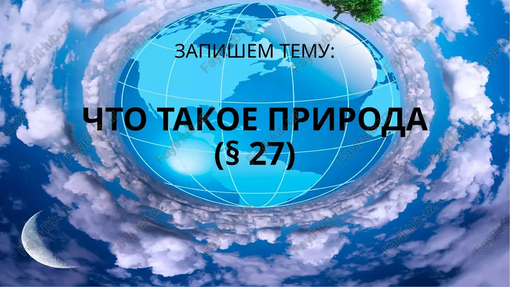 chto takoe priroda(§ 27) — PPT