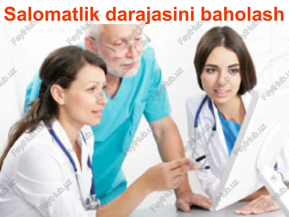 tana haroratini o`lchash — PPT