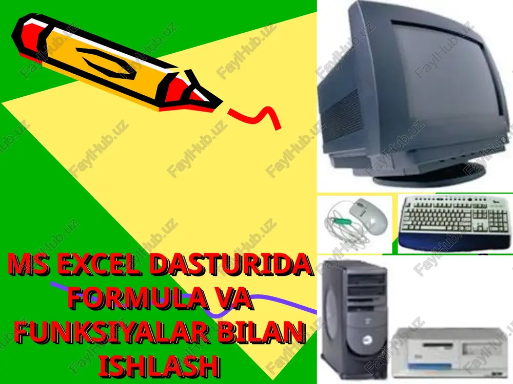 ms excel dasturi — PPT