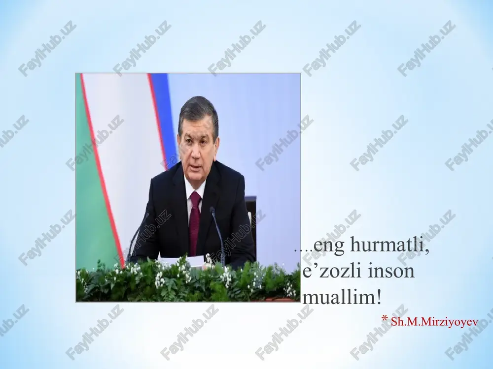 pedagogik mahorat haqida tushuncha — PPT
