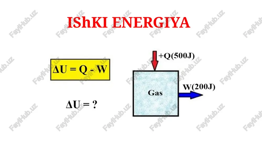 ishki energiya_5e — PPTX