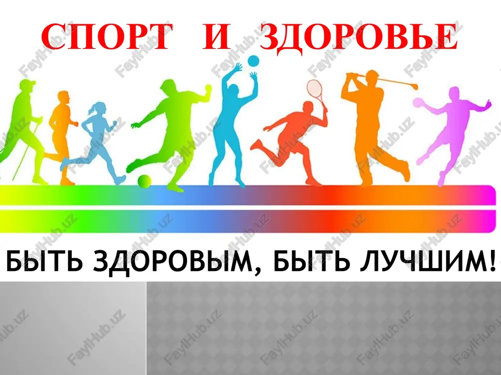 sport v jizni — PPT