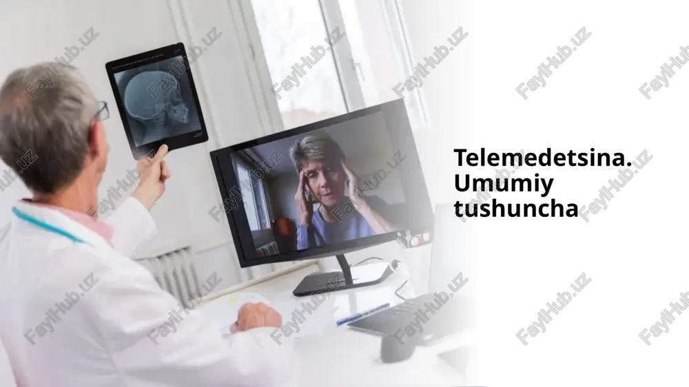 telemedetsina. umumiy tushuncha — PPTX