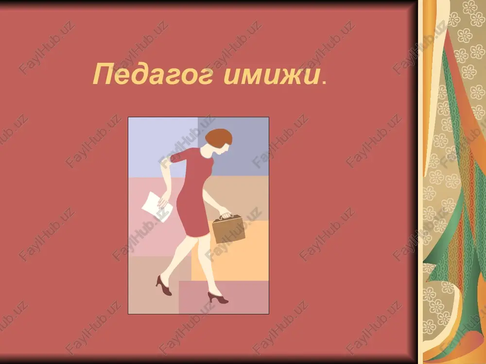 pedagog imiji — PPT