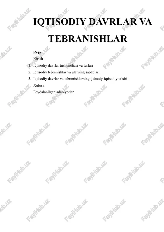 iqtisodiyot — DOCX