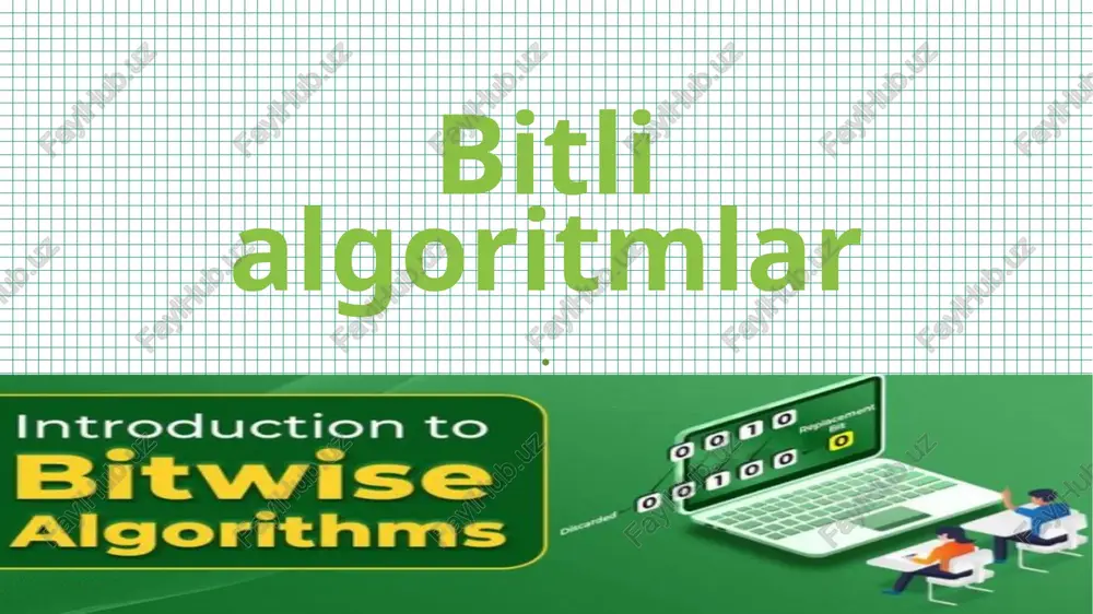 bitli algoritmlar — PPTX