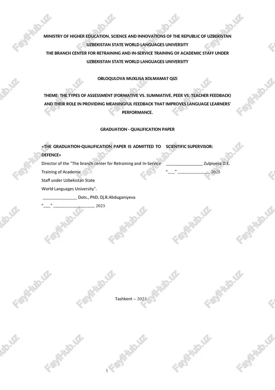 types of assessment — DOCX