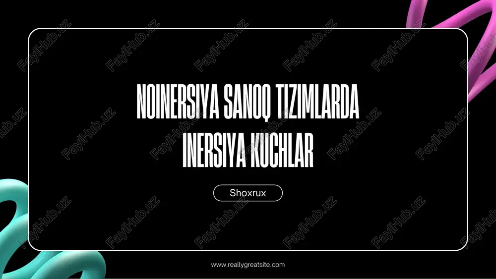 noinersiya sanoq tizimlarda — PDF
