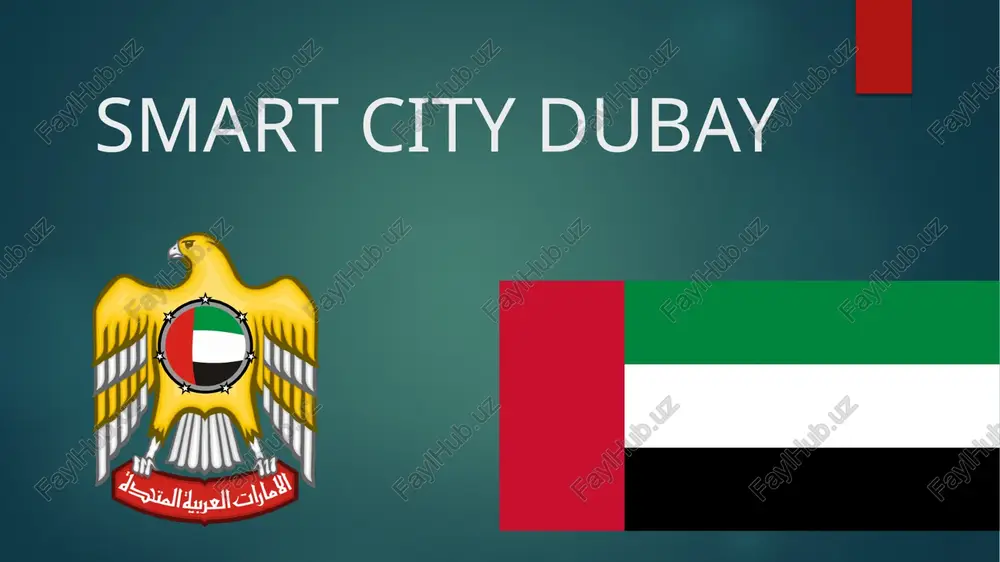 smart city dubay — PPTX